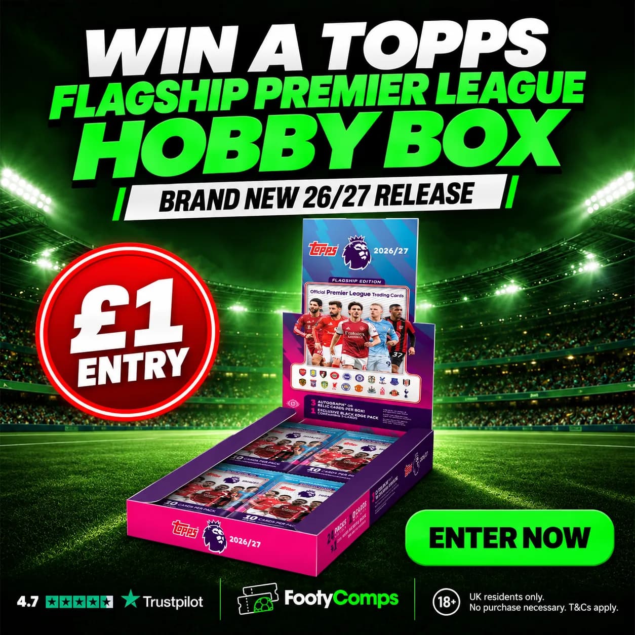 TOPPS Flagship Premier League 26/27 Hobby Box
