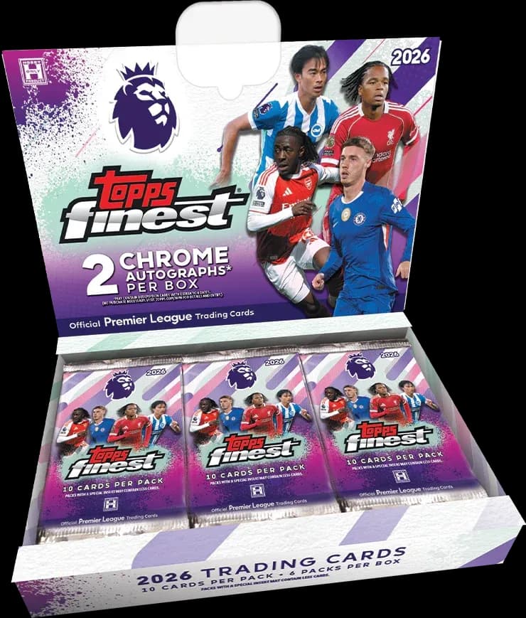 TOPPS Finest Premier League Hobby Box