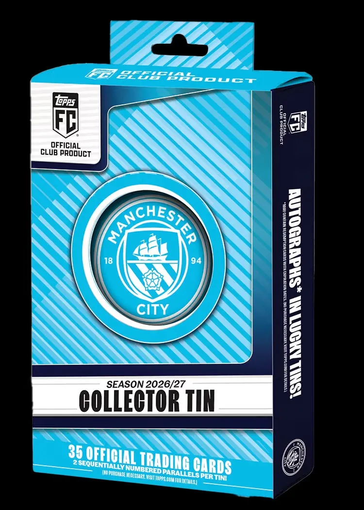 Man City Collector Tin