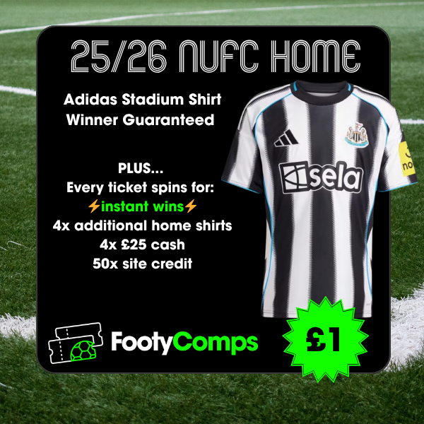 Newcastle 25/26 Home Shirt