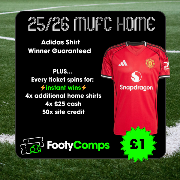 Manchester Utd 25/26 Home Shirt