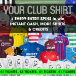 win your football club shirt