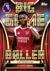 Image of Saka from TOPS cards collection
