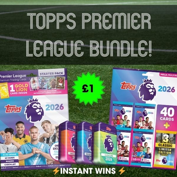 Image of a Topps Bundle Prize Draw at FootyComps