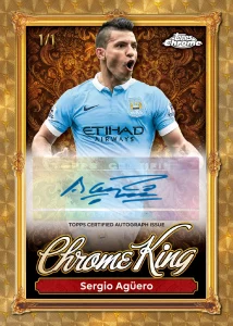 Image of 1/1 Aguero TOPPS Card