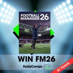 Image of the Football Manager 26 game competition on FootyComps