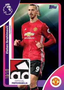 Image of Zlatan Topps card