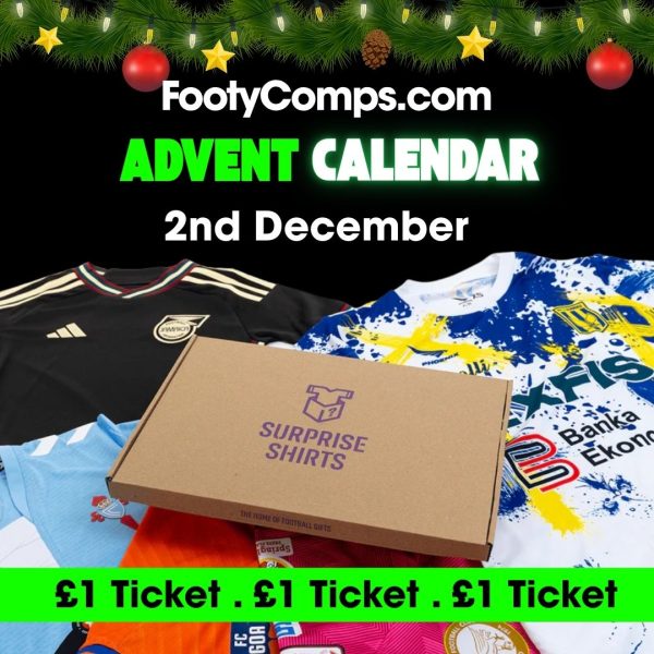 Advent Calendar Day 2 - Surprise Football Shirt