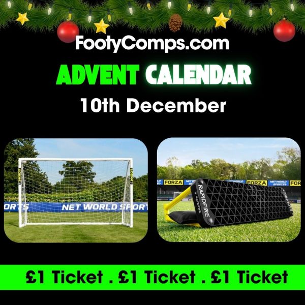 Advent Calendar Day 10 - FORZA 8x6 Goal and RapidFire Rebounder