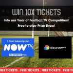 Image of the free football tv subscription competition on FootyComps